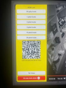 quét mã qr để lưu trử về điện thoại thông minh
